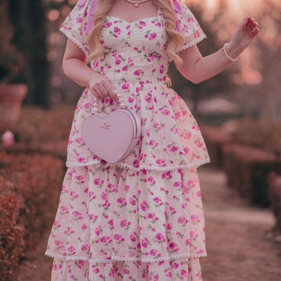 Ivy City Co Annabelle Dress in Roses 2X NWT - Picture 2 of 7